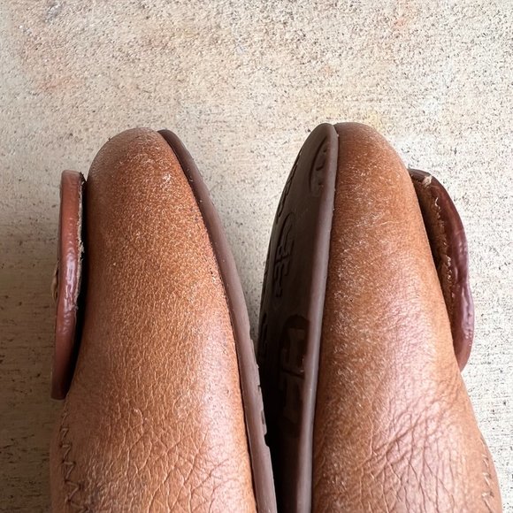 Tory Burch Tan Leather Flats - Picture 11 of 14